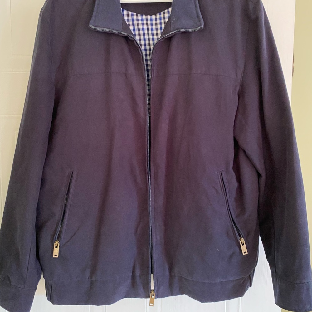 Mens Blue Greenwoods Casual Jacket